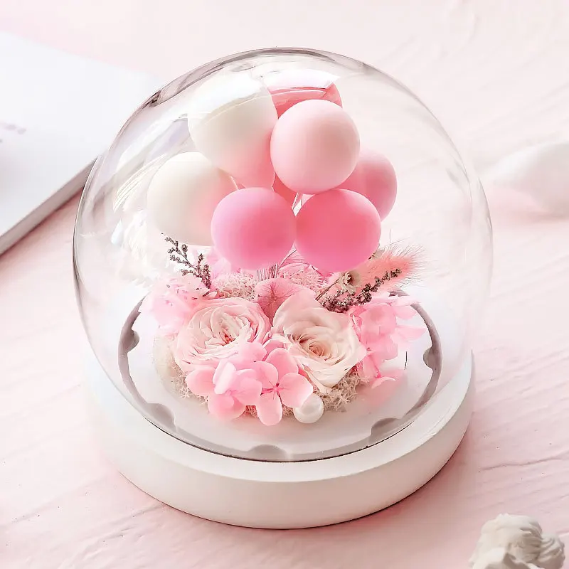 

Confession Balloon Ornament Eternal Flower Rose Valentine's Day Gift for Girlfriend Birthday Gift Eternal Flower Mother's Day