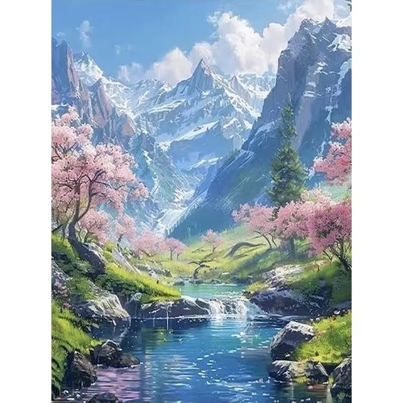 

CHENISTORY Oil Painting by numbers For Adults Seascape Picture Drawing Pictures by numbers Personalized Gift Home Decoration