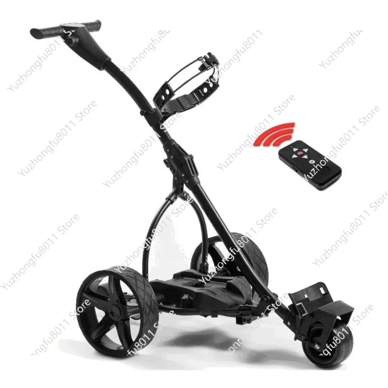 รถเข็นกอล์ฟแบบรีโมทล้ออลูมิเนียมกันพลิกคว่ำ