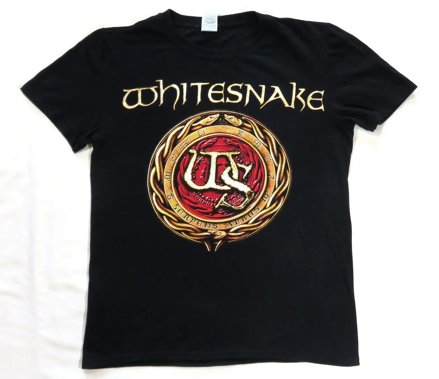 Whitesnake-Camiseta de la gira de conciertos, camiseta de David Coverdale, banda de Rock púrpura profunda, 2016