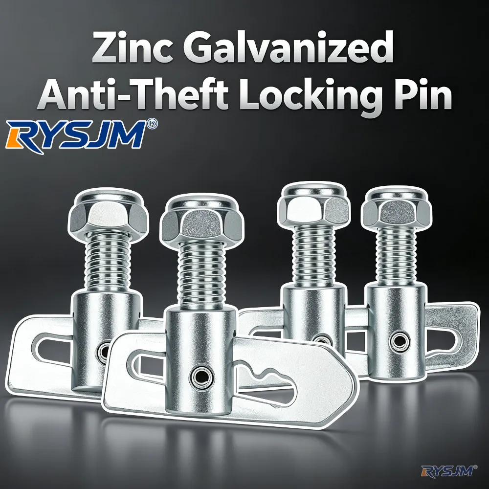 1PC Zinc Galvanized Anti-Theft Locking Pin Anti-Luce Truck Drop Lock Pin Fastener Durable Anti-Theft Parts For Trailer Safety