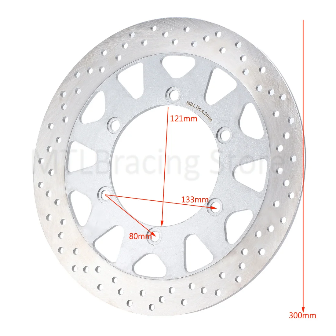 300mm Front Brake Disc Rotor For SUZUKI VL800 2001-2023 2012 2013 2015 2016 2017 2018 2019 2020 2021 2022 Brake Rotor 59211-41F0