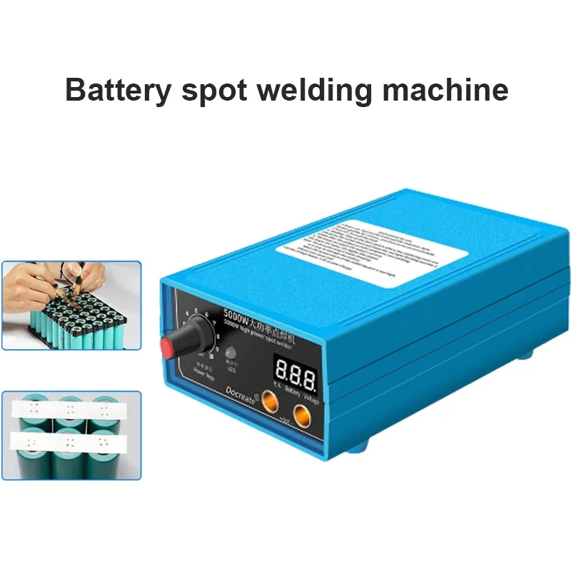 Battery Spot Welder Suitable For 18650/26650/32650 Mobile Phone Batteries High Power Kit DIY Welding Machine 5000W