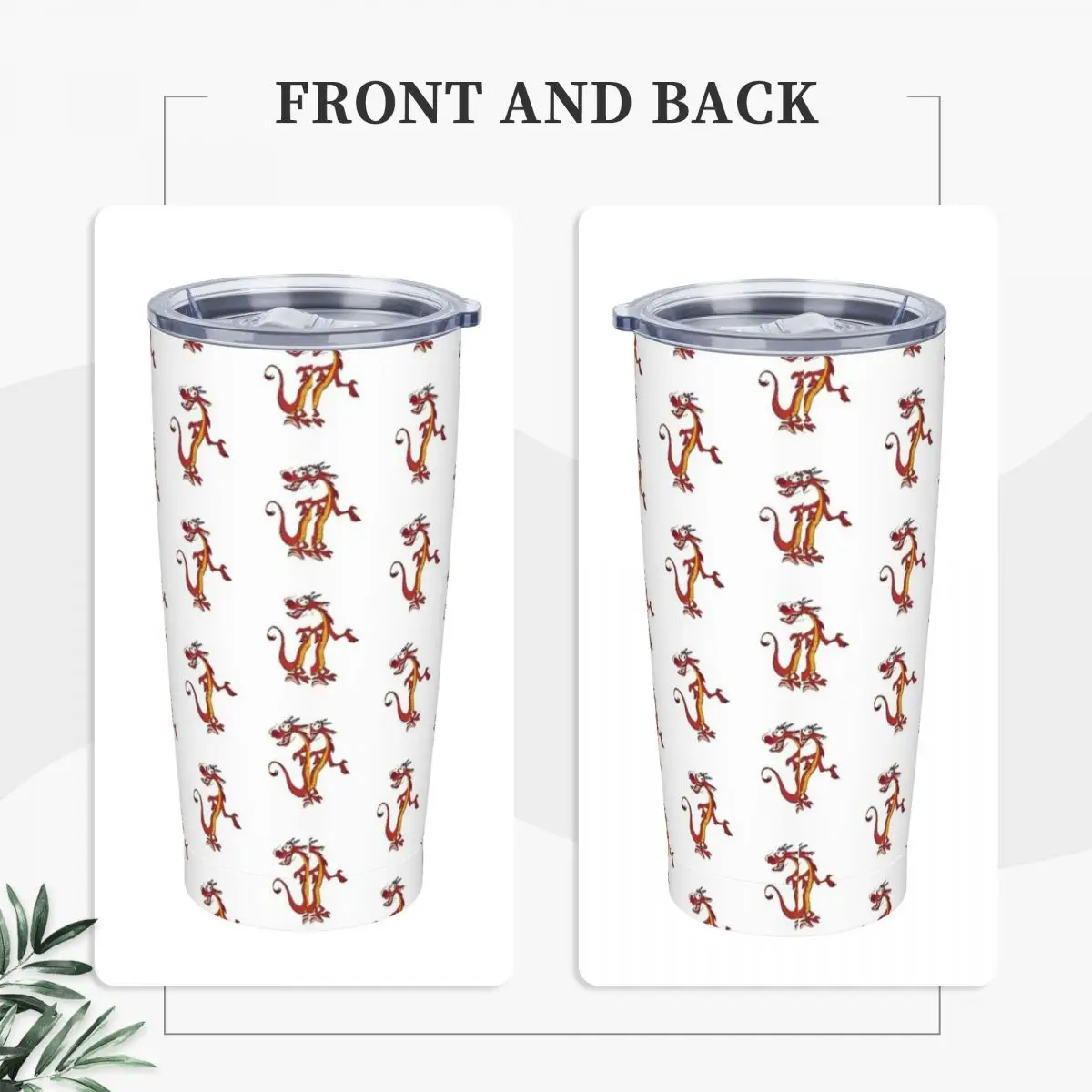 Stainless Steel Tumbler Mushu Thermal Cups Keep Heat Cold and Hot Mugs Cup Travel Water Bottle