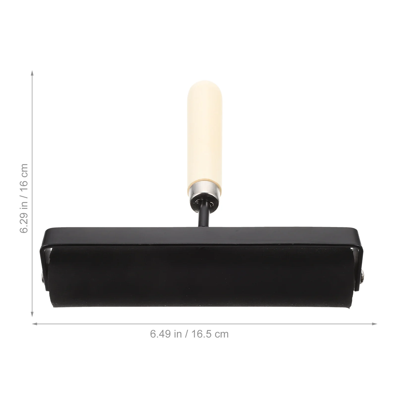 Öl-Tintenroller für langlebigen Holzgriff, Kleberoller, Kunsthandwerk, Druckherstellung, Werkzeug, Malerei, Versorgung