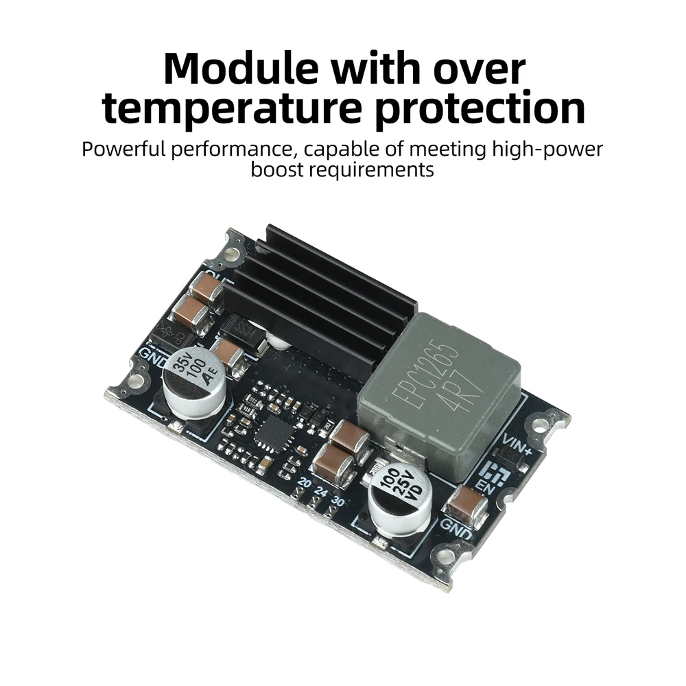 15A 300W DC-DC Boost Converter Module 5-24V to 15V 20V 24V 30V 95% Conversion Rate TVS protection Step Up Power Supply Board
