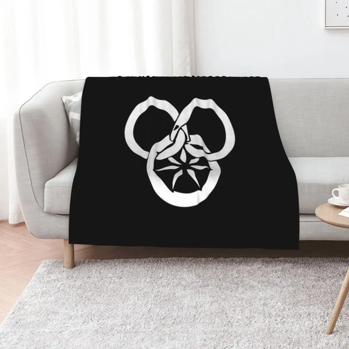 Wheel of Time Logo Throw Blanket Large Blankets For Bed Decoratives Thins Luxury St Decorative Beds Blankets