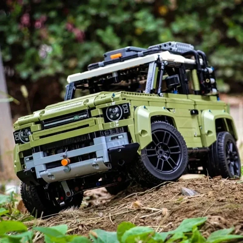 2573 SZTUK Techniczny Land Off-road Defender Klasyczne klocki samochodowe 42110 Zestaw modeli MOC Pojazd Zabawki Klocki dla chłopców Prezent dla dorosłych