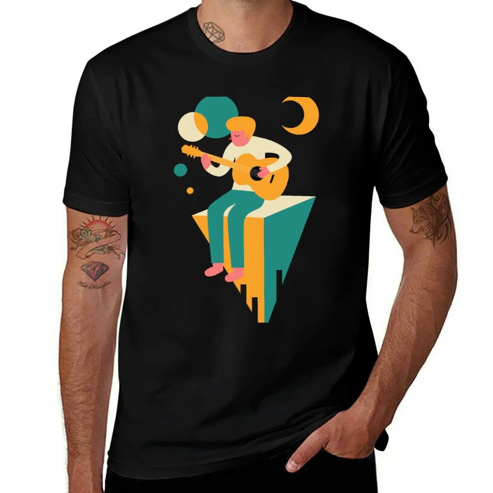 

graphic shirts t man shirts T-Shirt tshirt t oversize anime man solo Peaceful