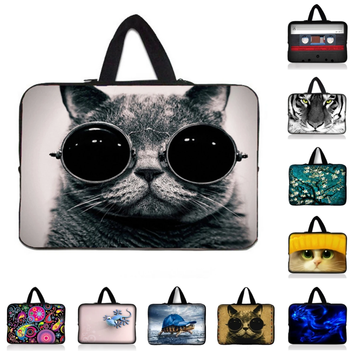 Fashion Laptop Bag Tablet Sleeve 10 10.1 10.2 11.6 13 13.3 14.1 15 15.4 15.5 15.6 17.3 inch Netbook Cases For Macbook Dell Asus