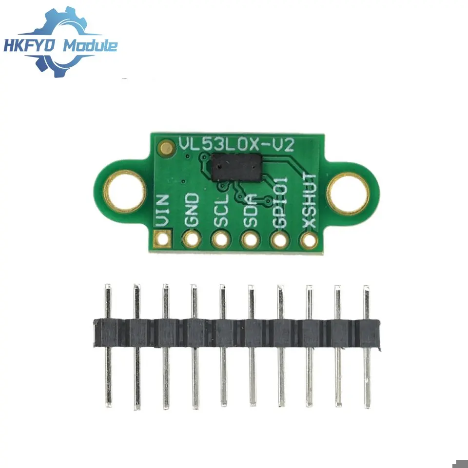 VL53L0X Time-of-Flight (ToF) Laser Ranging Sensor Breakout 940nm GY-VL53L0XV2 Laser Distance Module I2C IIC 3.3V/5V For Arduino