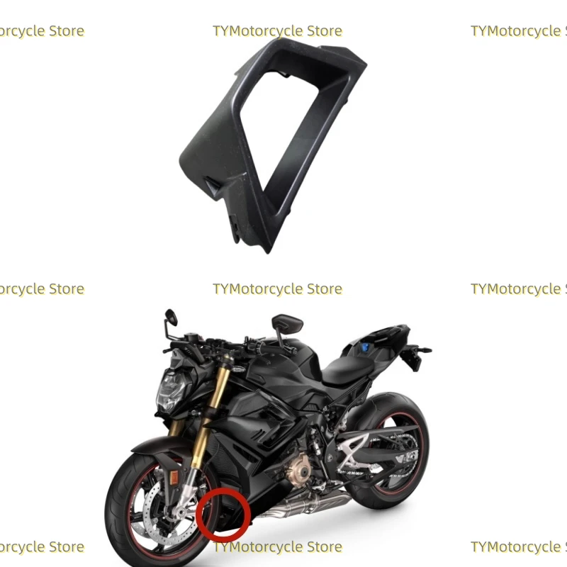 

Motorcycle Accessories Belly Pan Front Lower Fairing Fit For BMW S1000R M1000R 2021 2022-2026