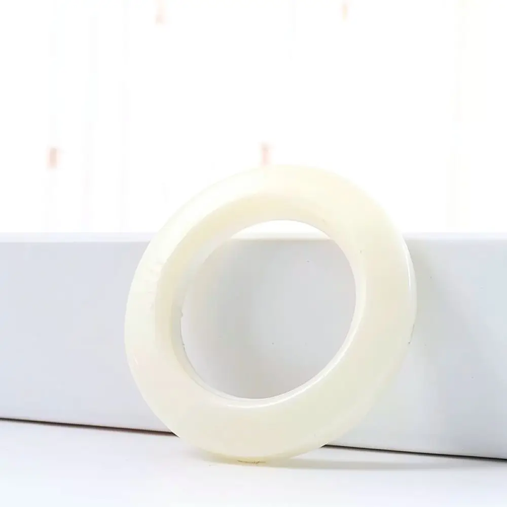 Window Curtain Eyelets Decorative Plastic Rings For Roman Poles Smooth Hanging Accessories Home Textile Decoration Parts