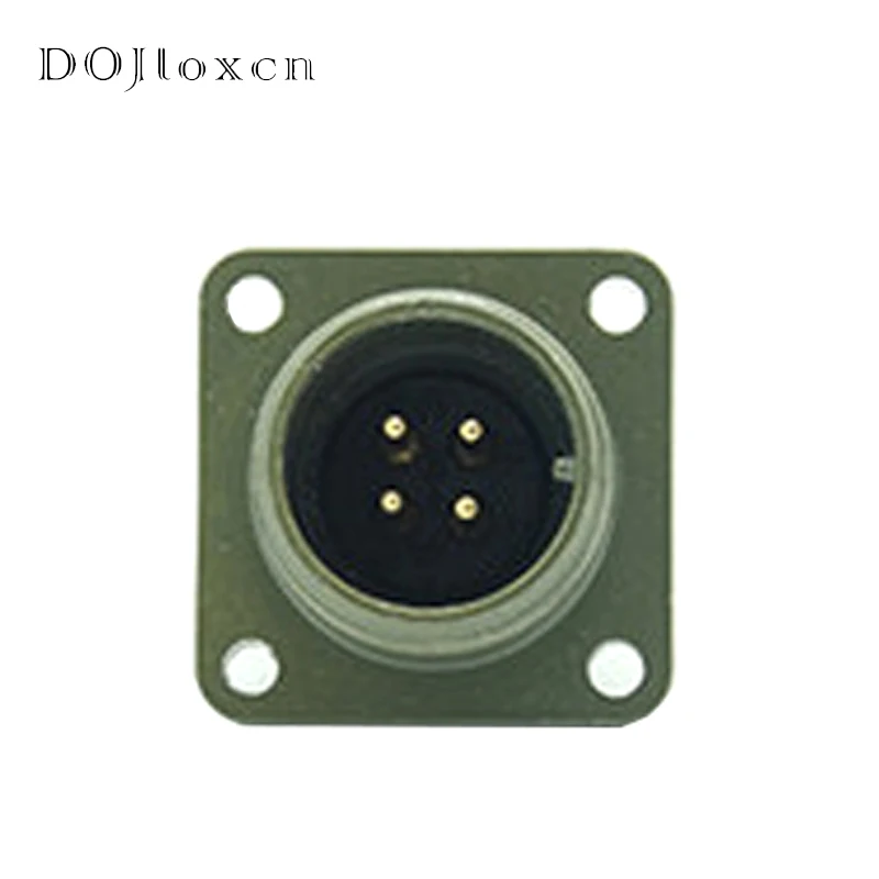 1 Set 4 Pin US Military Standard Aviation Plug MS3108A-14S-2S/P MS3102A Elbow Connector MS5015 Series MS3108A-14S-2P