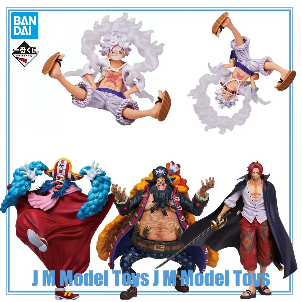 

【JM】100% Оригинальный товар в наличии Bandai Spirits Ichiban Kuji Akagami No Shanks, Маршалл Д. Тич, Монки Д. Луффи, Дуке Но Багги