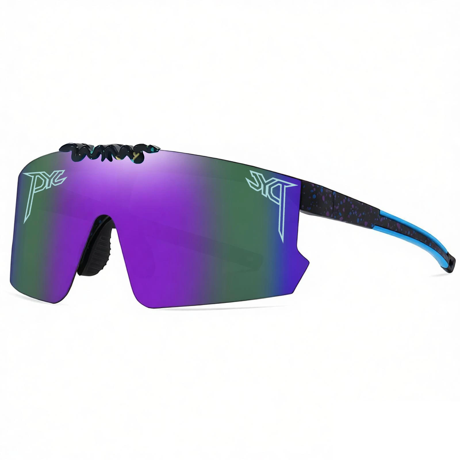 Flip-Up-Down-Brille für den Außenbereich, Radfahren, Baseball, Sonnenbrille, PITS OCTAL VIPERS TRABEC, für Herren und Damen, Sport-Sonnenbrille, Fahrradbrille