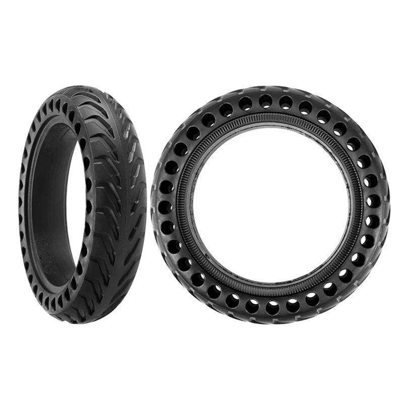 M365 8.5 Inch Honeycomb Explosion-Proof Shock Absorbing Wheel Black Solid Wheel For Xiaomi Electric Scooter Accessories