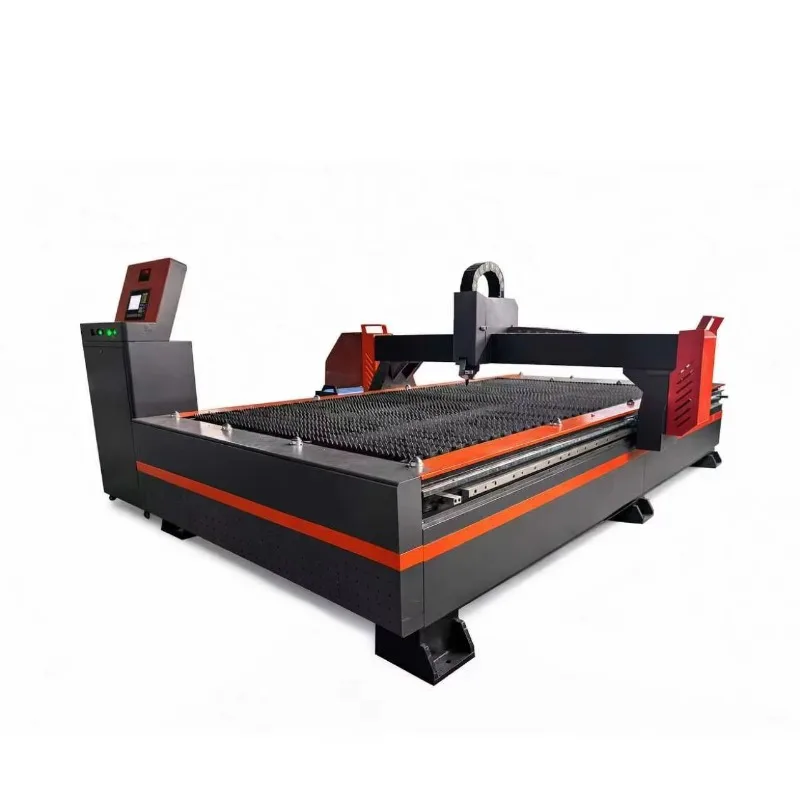 Industrial 3D Gantry Type CNC Plasma Cutting Machine Metal Single Phase Complete System Kit Plasma Source Table