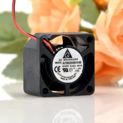 Delta AFB02505HHB 5V 0.23A 2.5cm 2515 2-Wire Mute Small Cooling Fan