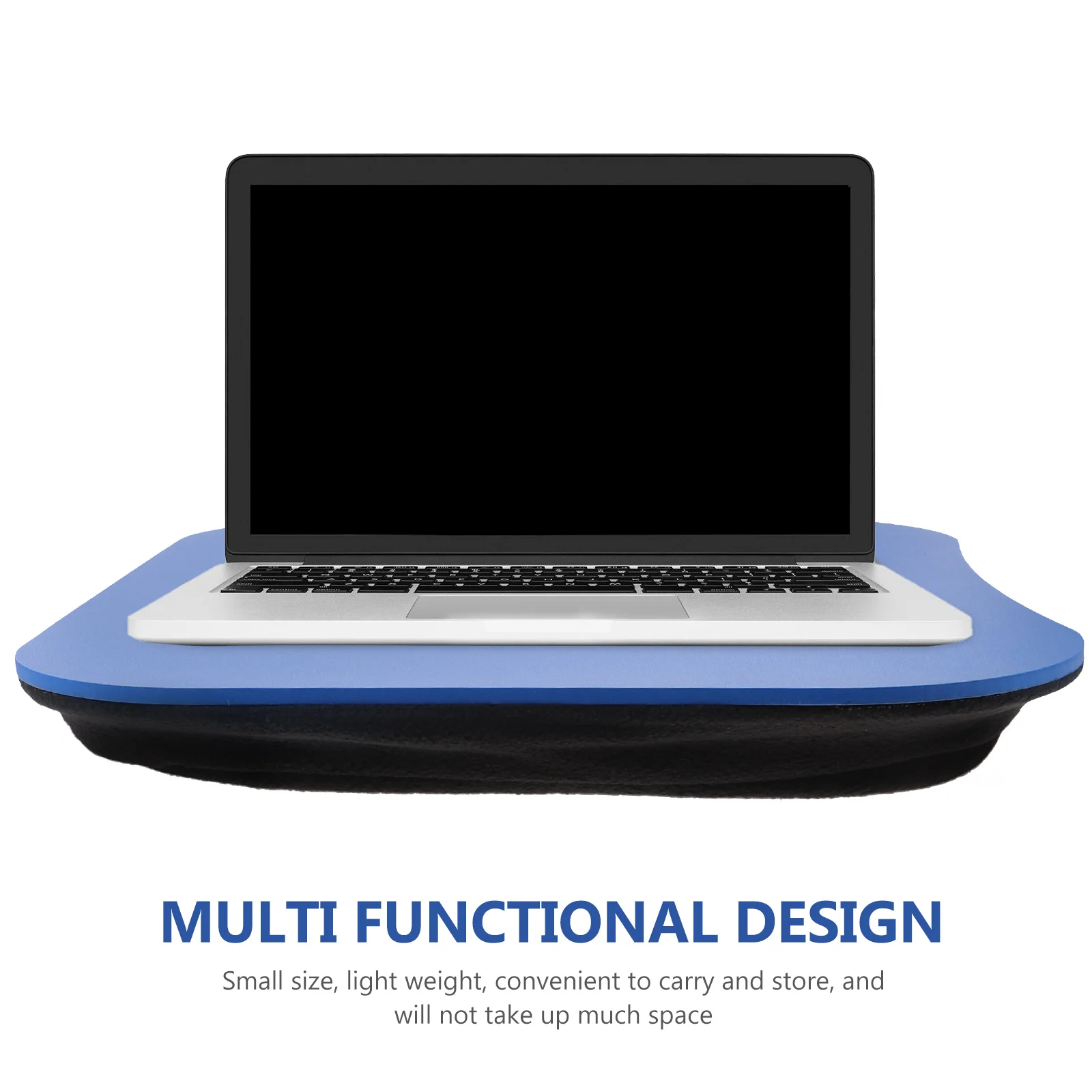 

Portable Laptop Desk with Large Working Space Material Cushion Base Foldable Bed Table for Study Home Office Use