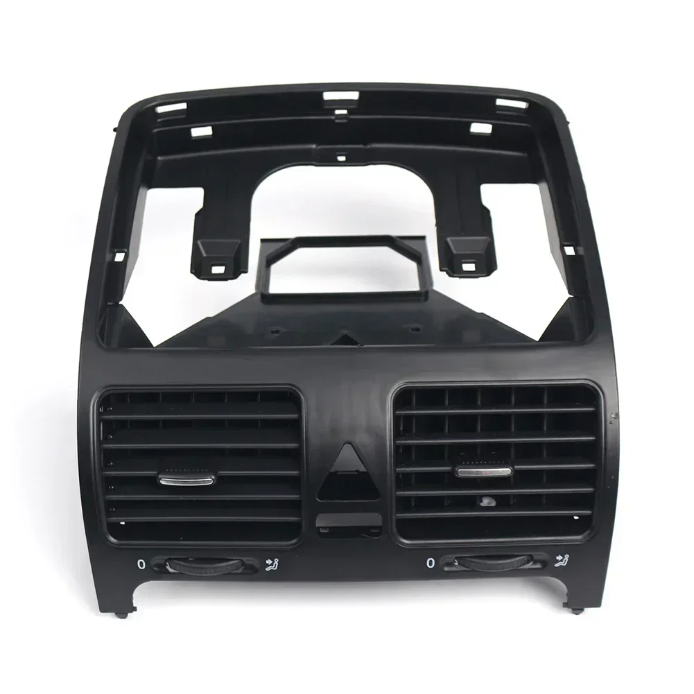 Car A/C Panel Cover Frame Front Center Dashboard A/C Air Vent Outlet For Golf MK5 2004-2009 K0819743A For RABBIT 2006-2009 Parts