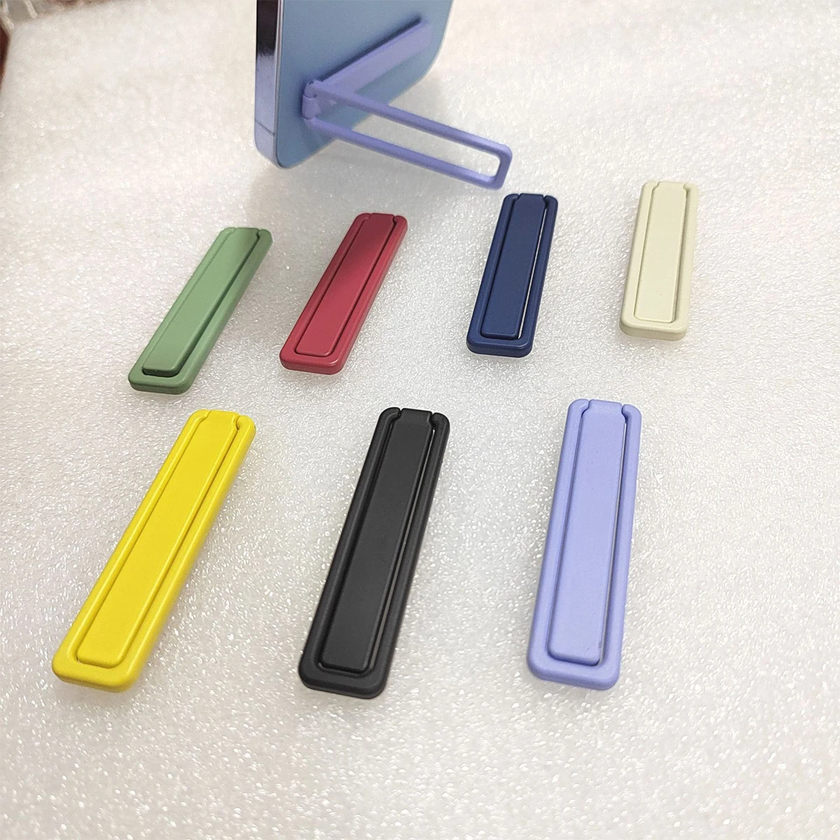 Ultra Thin Mini Metal Fold Mobile Phone Stand Alloy Invisible Portable Foldable Stand for iPhone Samsung Xiaomi Ring Kickstand