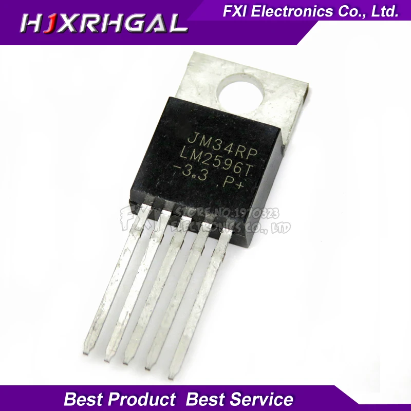 10PCS LM2596T-3.3 LM2596T LM2596 TO-220-5 The new quality is very good work 100% of the IC chip