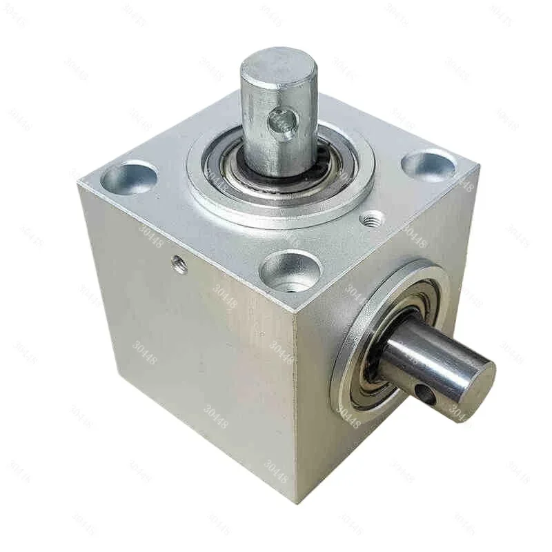 Vertical Mount Right Angle Gearbox 1520W-LZXQ-15Z 90 Degree Bevel Gear Steering Transmission Industrial Reducer Box
