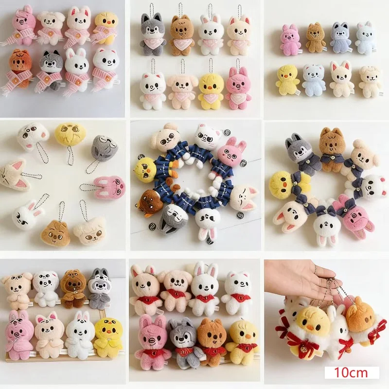 

Stray Kids SKZOO Plush Stray Pendant Doll Plush Cartoon Toy Doll Keychain Couple Gift Holiday Birthday Gift