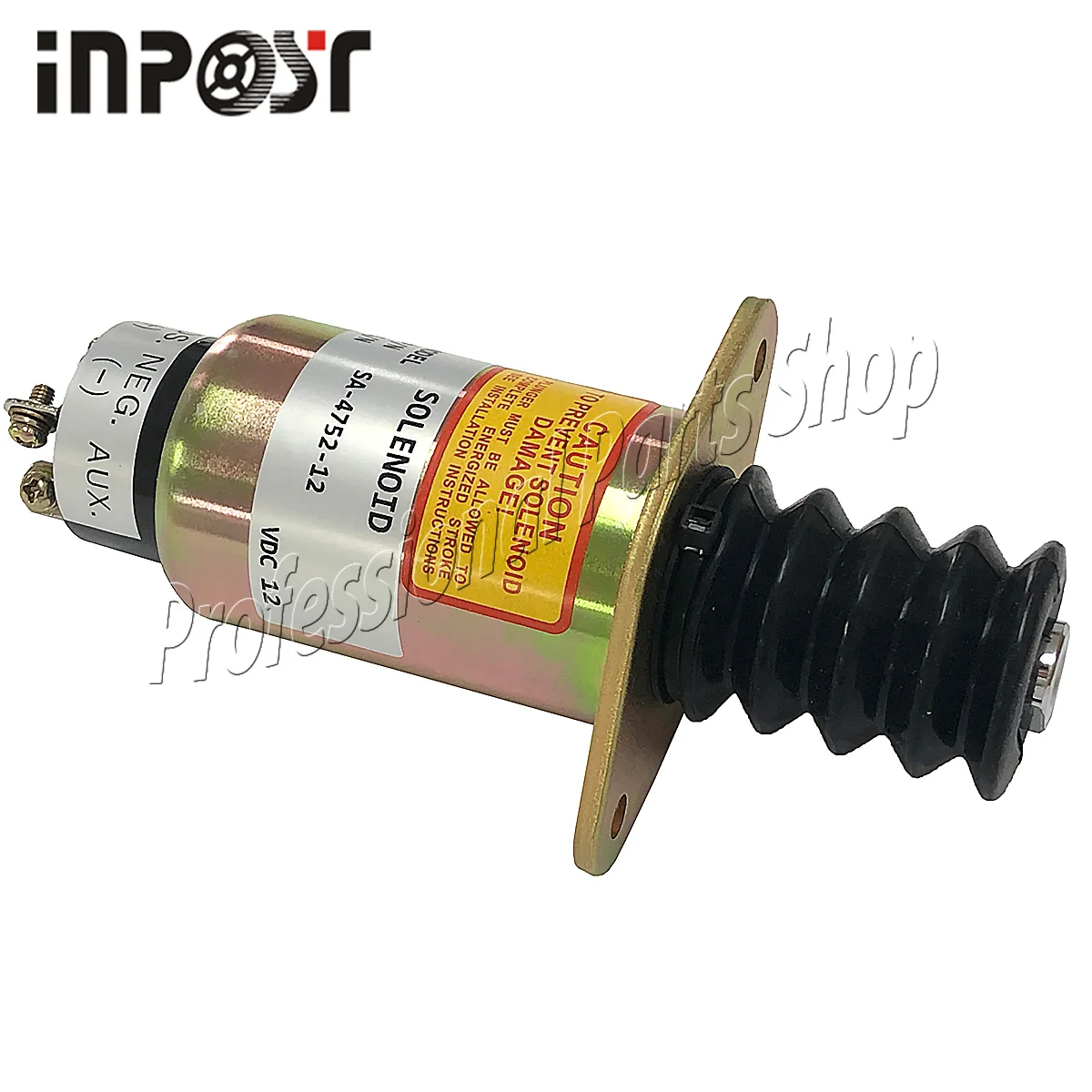 SA-4752-12 12V Fuel Shutdown Solenoid For Woodward 2003 3 Terminals view 4