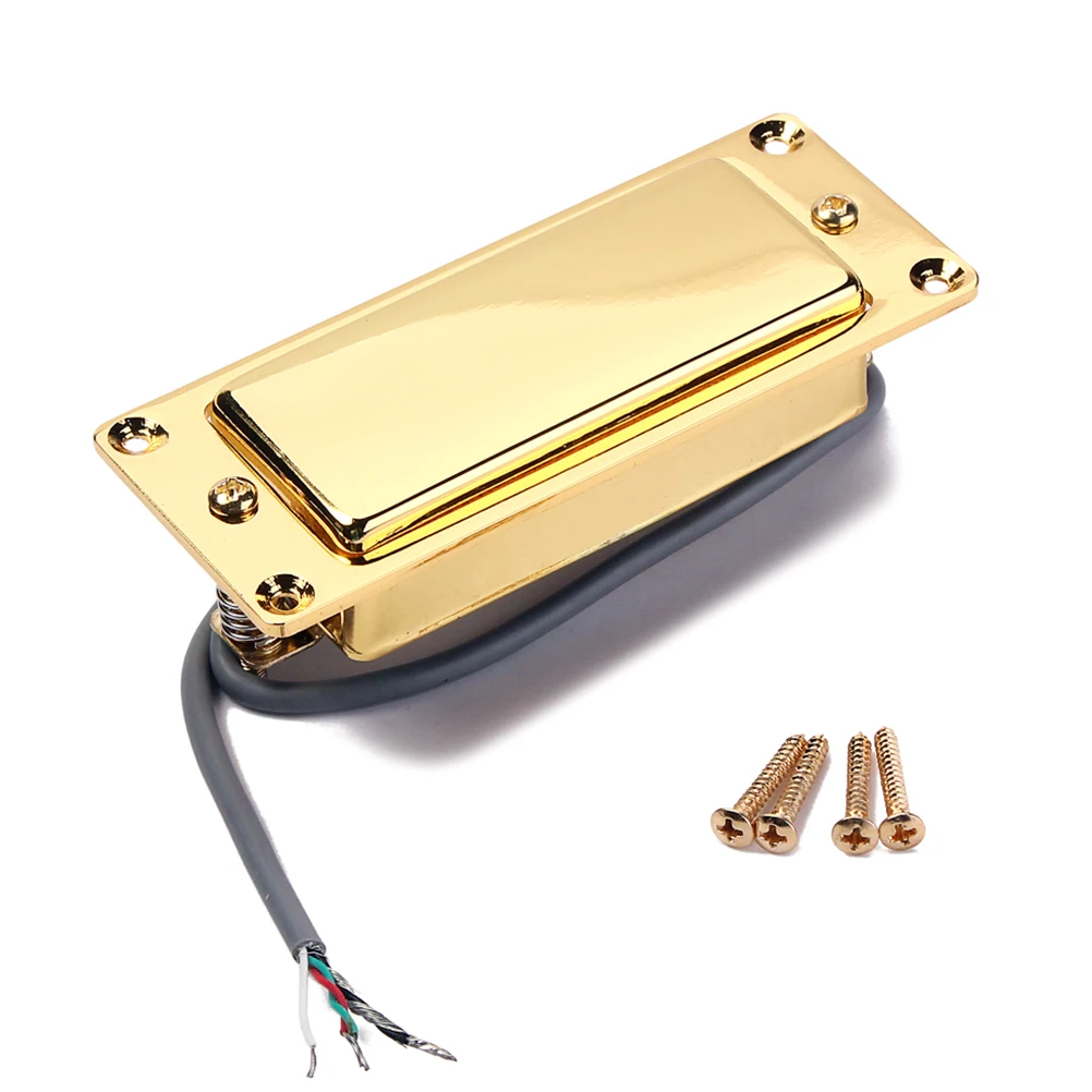 

Mini Pickup Four Cores Guitar Bass Pickups Humbucker Neck Vintage Tone Electric