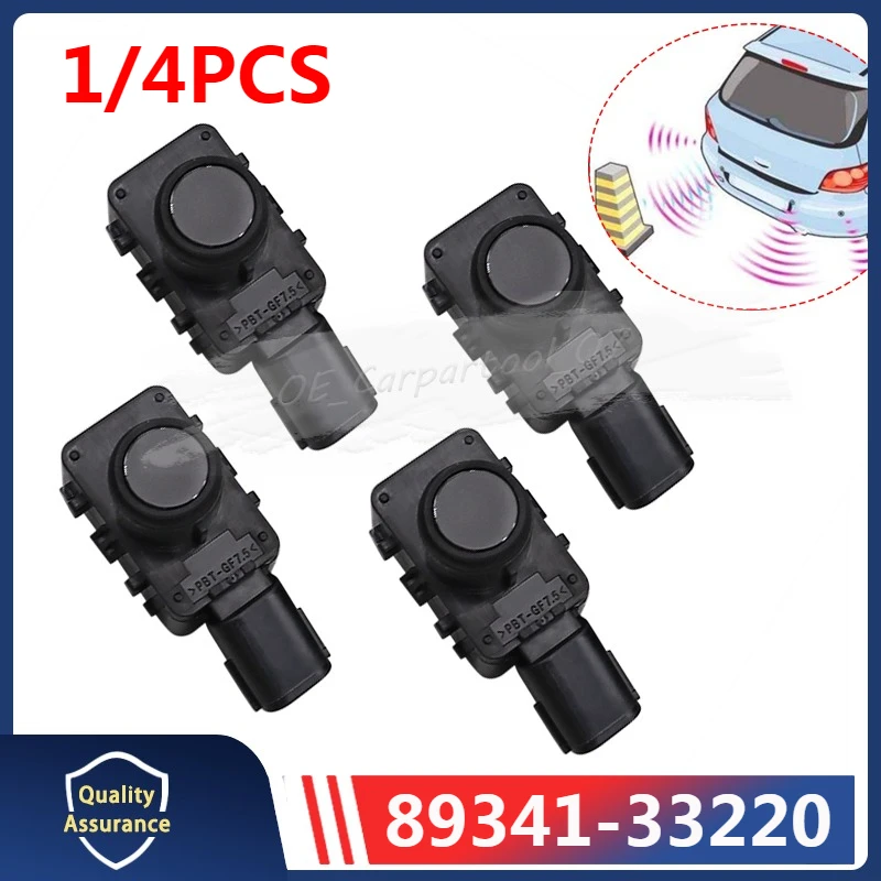 

89341-33220 Parking Sensor For Lexus ES300h ES350 LS500h NX200t NX300 RX350 RX450hL Toyota Camry RAV4 PDC SENSORS 1/4PCS
