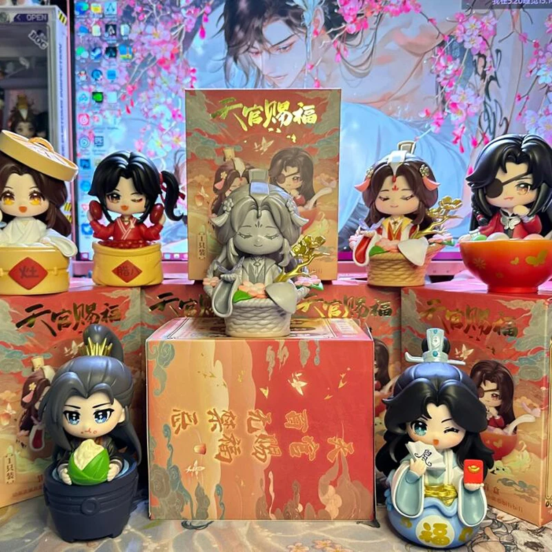 Heaven Officials Blessing The People Festival Group Portrait Series Xielian Figures Action Figures Model Toy Surprise Gifts