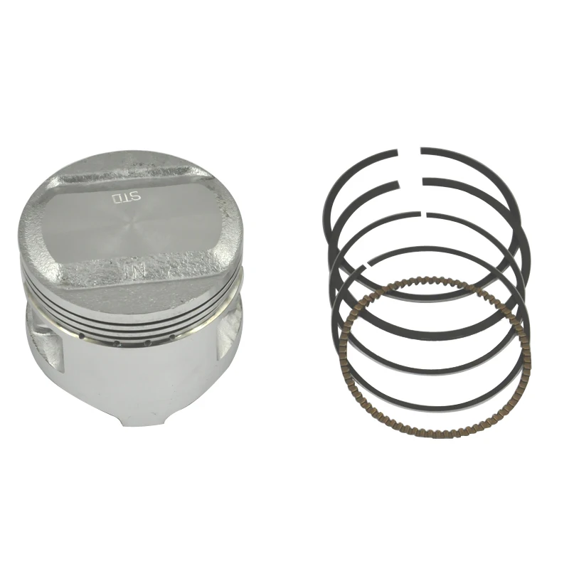 no pin circlip Piston & Rings For Honda XR250 1979-1980 XR250R 1981-1982 XL250S 1978-1981 XL250R 1982-1983 74mm