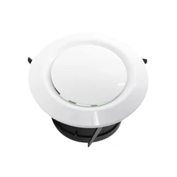 1pcs 75/100mm Air Vent Extract Valve Grille Round Diffuser Ducting Ventilation Cover Adjustable ABS Air Volume Tool