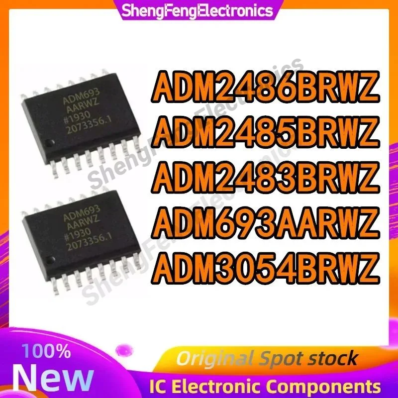 

10 шт. ADM693AARWZ ADM2483BRWZ ADM2485BRWZ ADM2486BRWZ ADM3054BRWZ ADM693 ADM2483 ADM2485 ADM2486 ADM3054 микросхема SOP-16 на складе