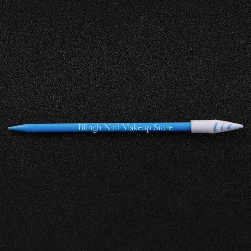 28TA حزمة من 100pcs مسحات معقمة غير رشيقة ألياف نصائح الألياف براعم القطن للتنظيف الدقيق في المختبر والإلكترونيات