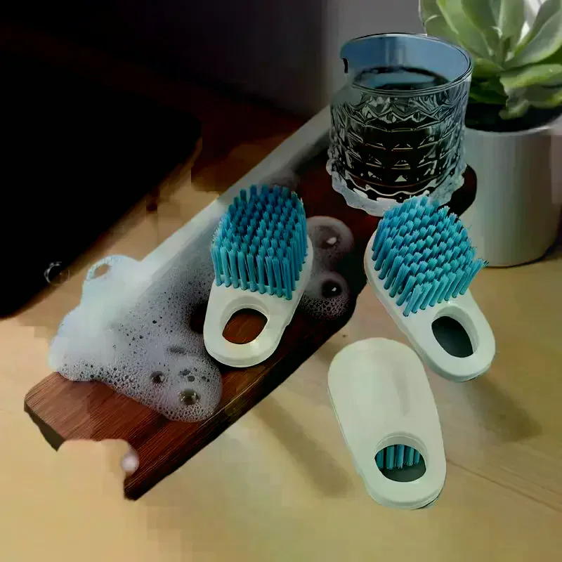 Щетка-для-чистки-из-2-шт-с-прочной-синей-щетиной-и-белой-ручкой-эффективное-удаление-пятен-для-чистки-кухни-и-ванной-комнаты