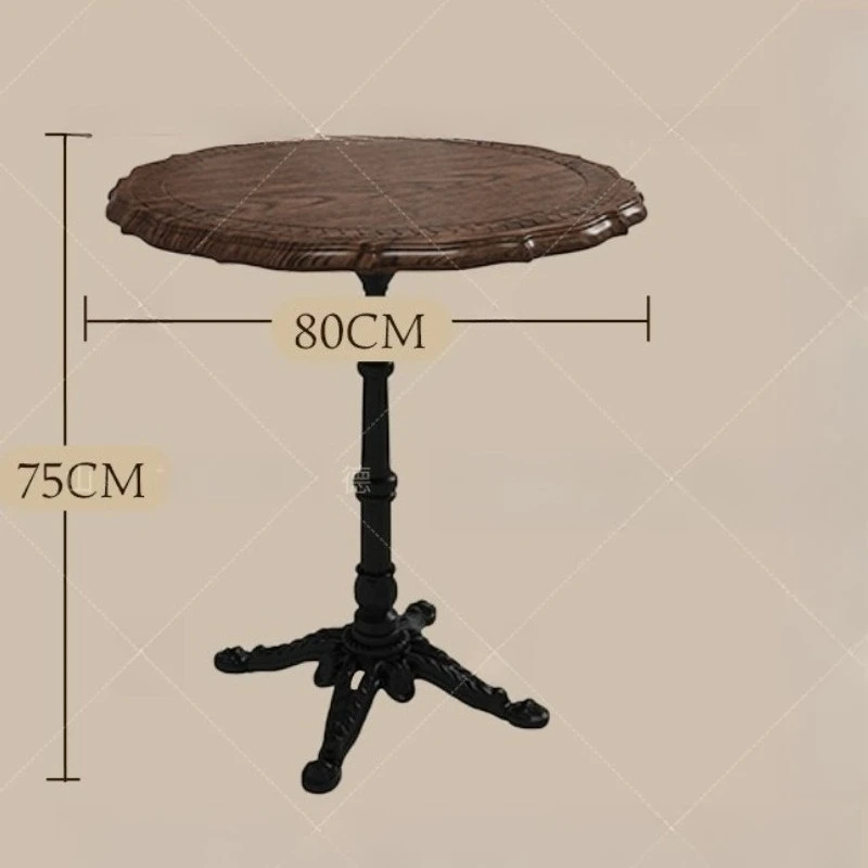 

Living Room Retro Café Tables Side Round Courtyard Leisure Café Tables Commercial Metal Furniture Omschrijving MH40ZZ