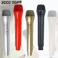 Universal Fake Prop Microphone Props Artificial Microphone Prop Kids Microphone performances Karaoke Studio Recording Toys