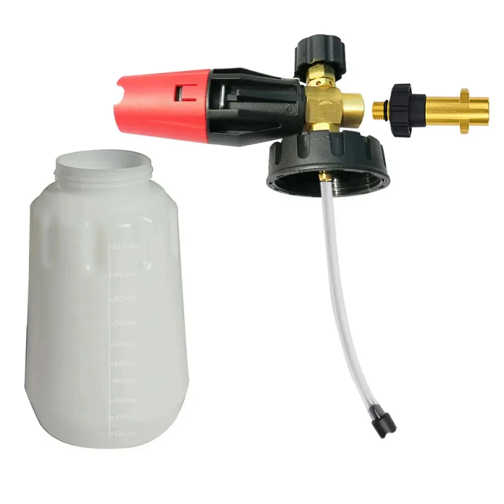 Pressure Washer Foam Cannon Car Washer Snow Foam Lance Car Clean Soap Foam Wash for Karcher Interskol Huter Stihl Parkside