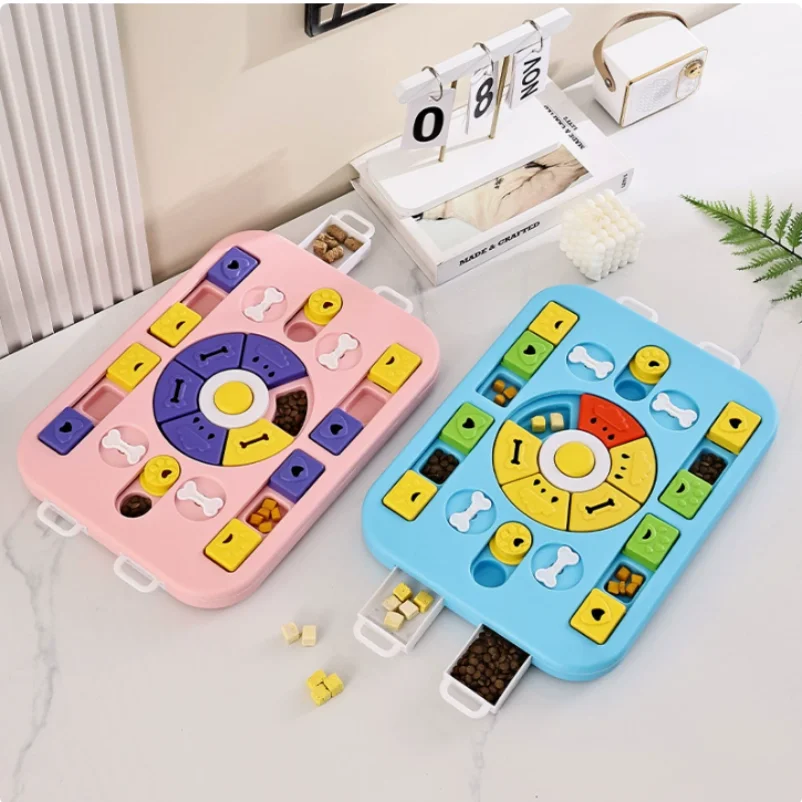 

Dog Puzzle Toy & Pet Feeder - Treat Dispensing Toy for IQ Training, New Arrival, Ideal for Small/Medium Dogs