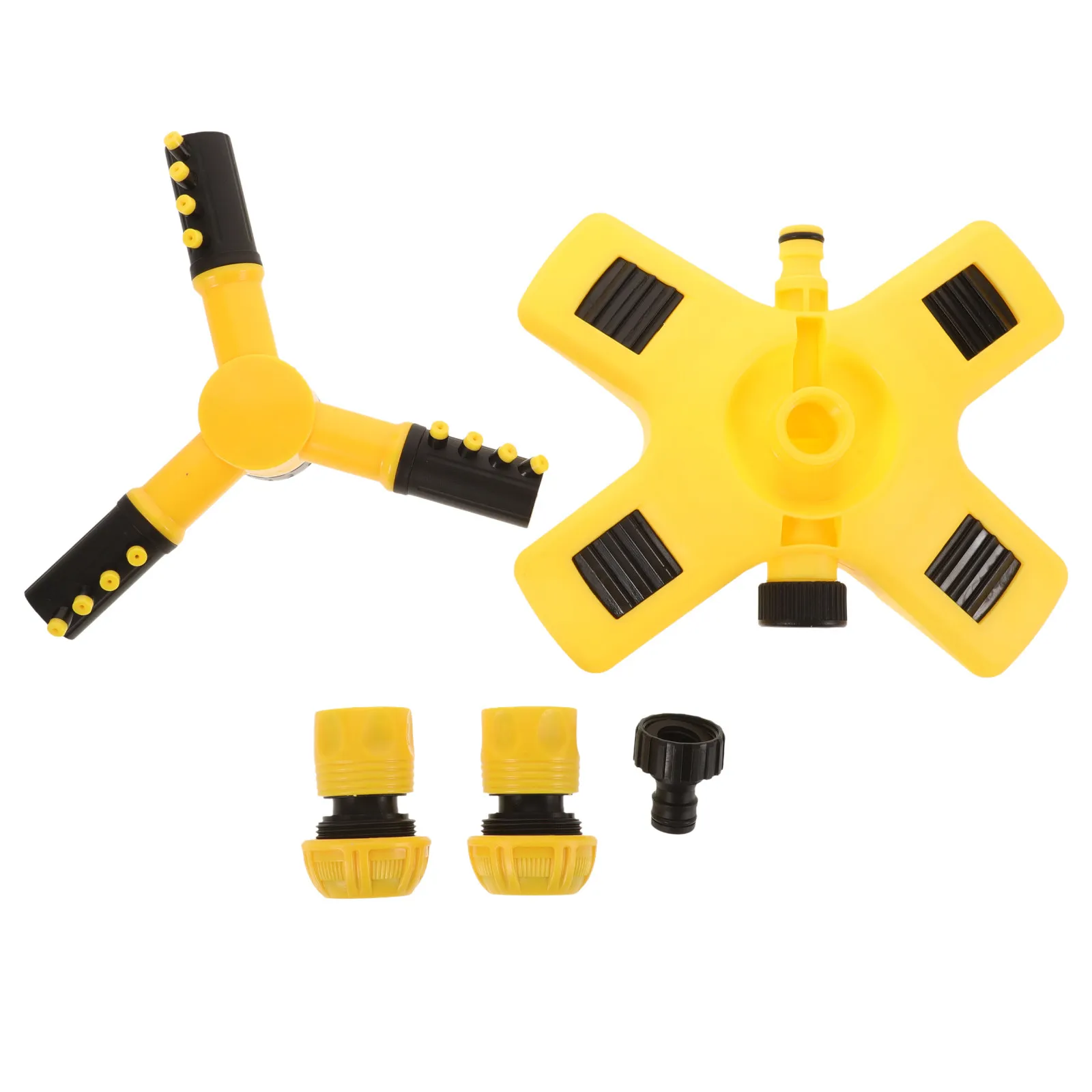 Rotating Sprinkler 360 Degree Automatic Watering Lawn Garden Adjustable Angle Hydraulically Driven Sprinkler Gardening Tools