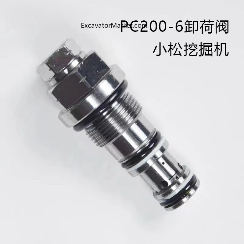 Excavator Accessories For Komatsu Pressure Compensated Valve Pc200-6 Pc200-7 Pc200-8 Unloading Valve Pressure Relief