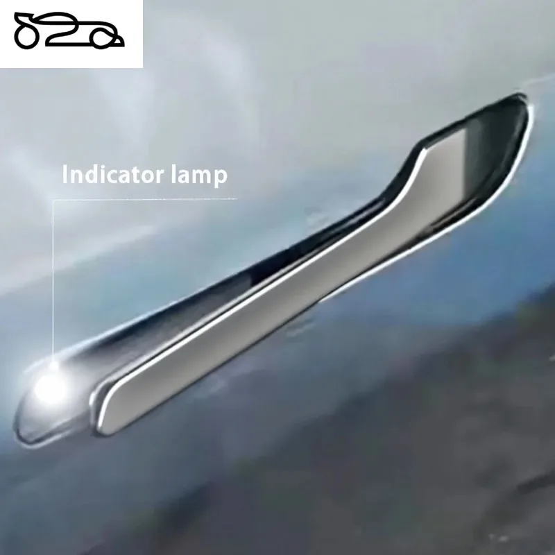 Auto Presenting Door Handles for Tesla Model Y Juniper Model 3 Highland 2017-2026 Chrome Electric Pop Up Handle Welcome Mode