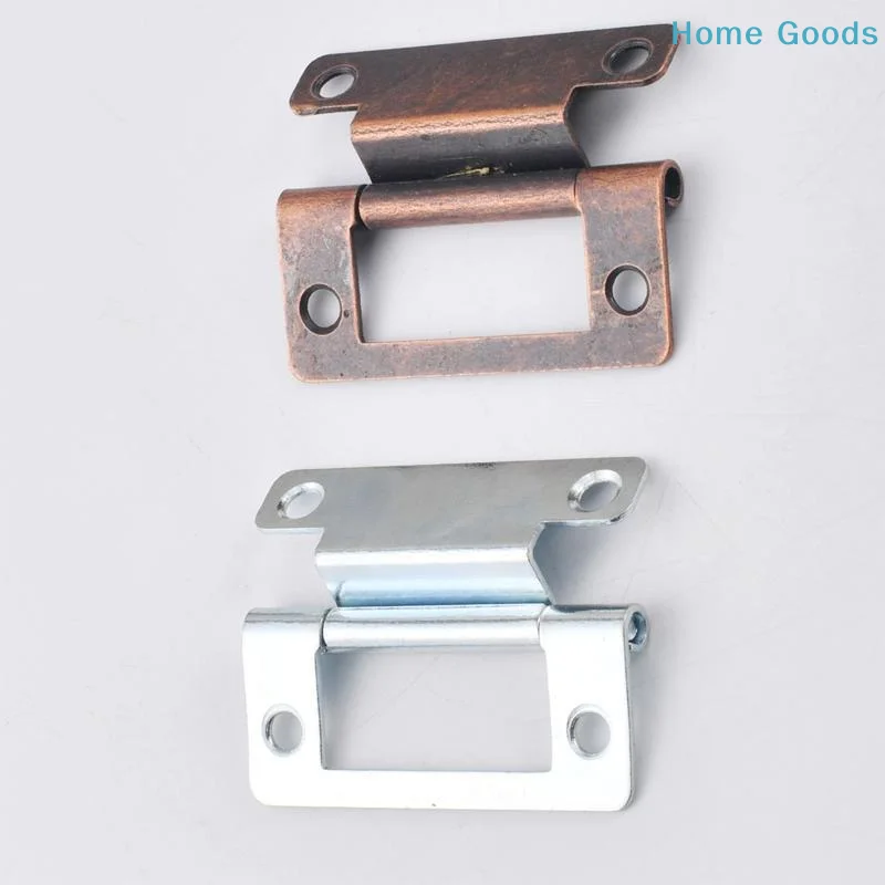 2pcs Folded Room Door Hinges for Cupboard Creative Foldable Door Hinges for Camper Van Motorhome Caravans Spring Loaded Furnitur