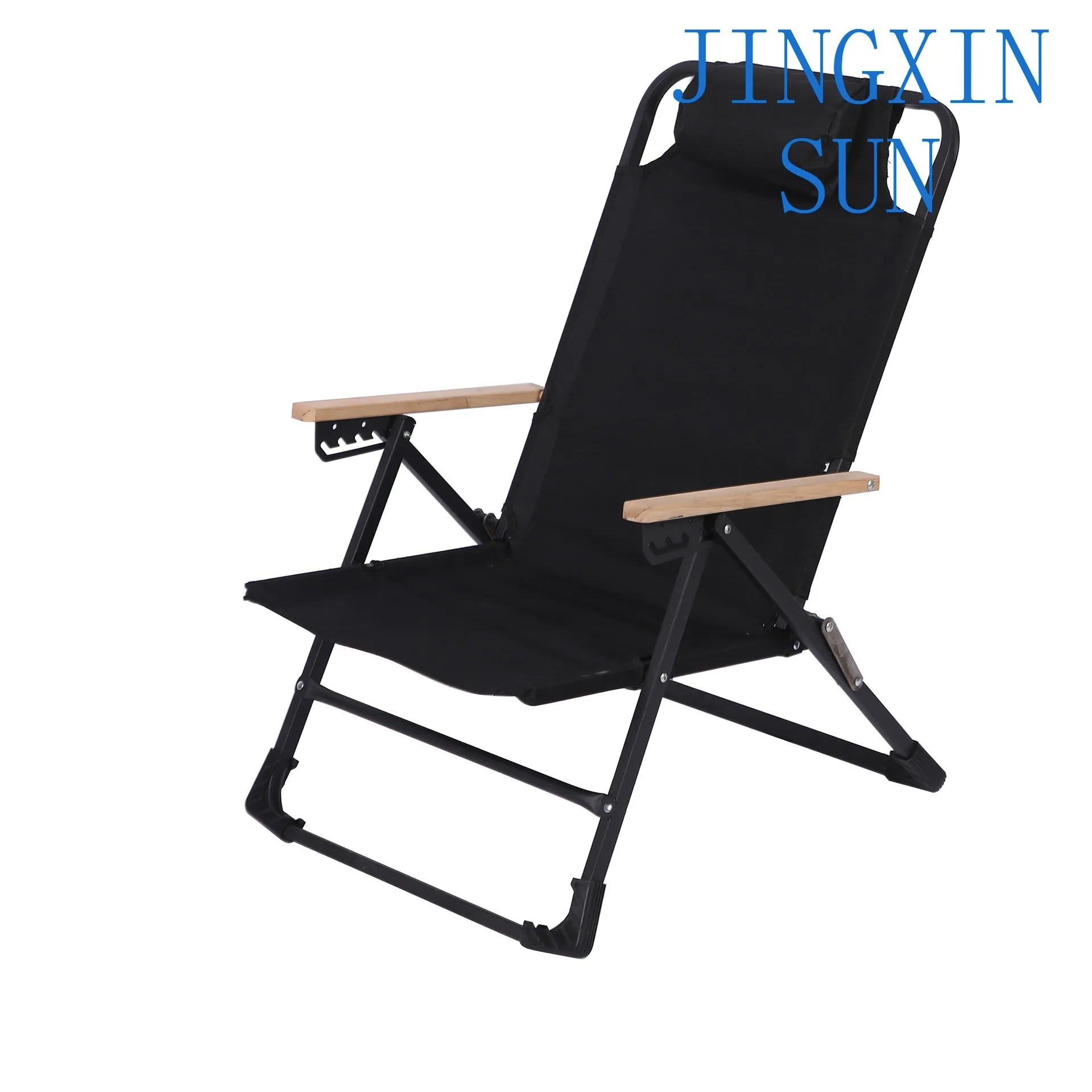Leto factory direct sales spot adjustable nap folding recliner leisure outdoor folding chair portable beach chair