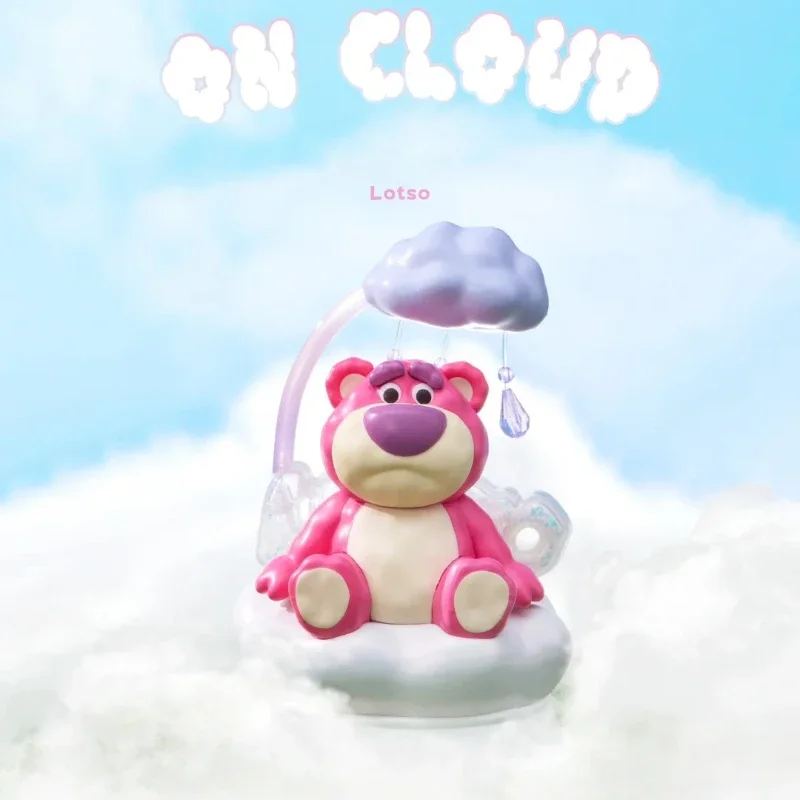 MINISO Blind Box Disney Pixar Series on The Cloud Soft Kawaii Doll Model Desktop Decoration Children Toy Birthday Gift Lotso