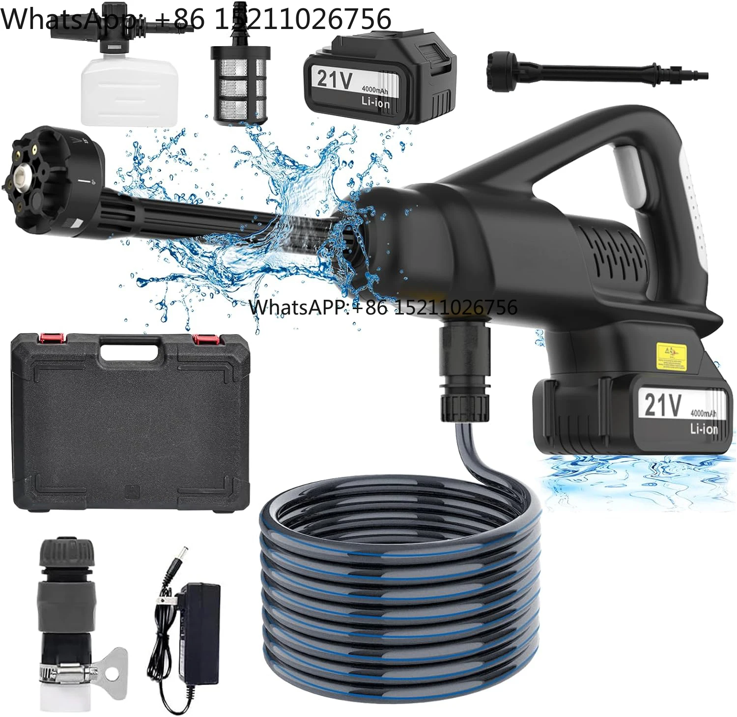 

Wholesale Cheapest Price Mini Wireless 12V 24 V 48V Volt Cordless Portable Wash - High Pressure Car Washer