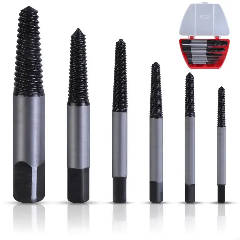 

6pcs High Pelle Vint & Extractor для технического обслуживания сантехники домохозяйства